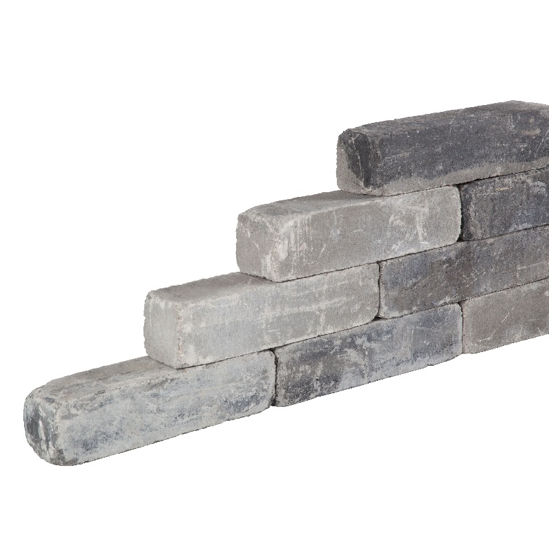 goedkeuren Detecteerbaar opgroeien Blockstone Muurelement Getrommeld 15x15x60 Gothic - Steenvoordeel