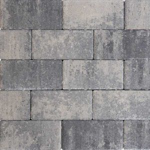 Design Brick 6cm Glad Nero Grey Mini Facet komo 40636 | Steenvoordeel